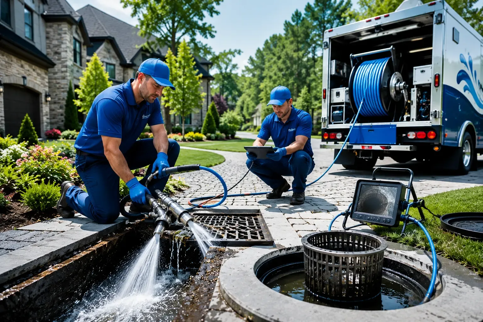 Local outdoor drain cleaning professionals in Clay, NY